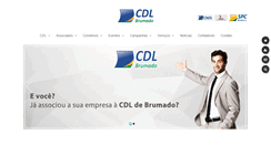 Desktop Screenshot of cdldebrumado.com.br